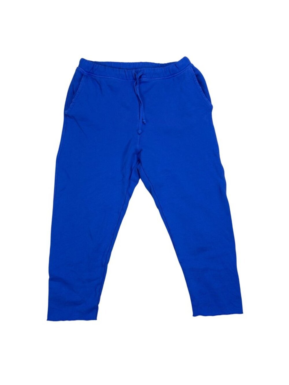 Frank & Eileen Tee Lab Small Jogger Women Cobalt Blue Cropped